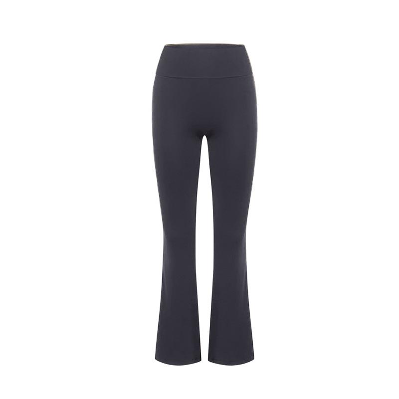 

Petite High-Waisted Butt-Lifting Micro-Flare Yoga Pants for Women, Summer Cropped Fitness Flare Casual Pants XL сірий колір