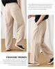 Ramie Blend Men's and Women's Casual Pants Breathable Pants