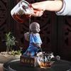 Chaxun Zisha Little Monk Peeing Boy Tea Strainer Set
