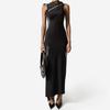 Puma X Coperni Collaboration Soft Skin-Friendly Breathable Comfortable Sleeveless Dress Women Dresses Black 628424-01