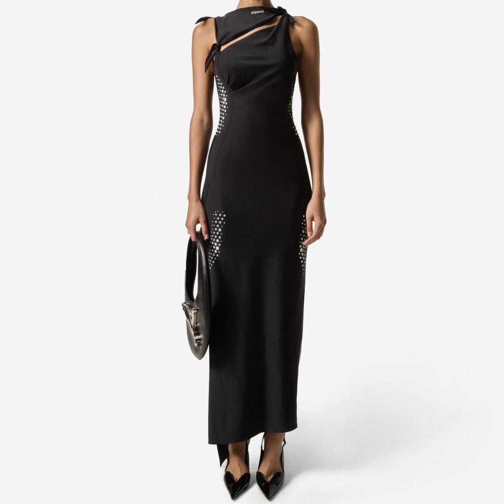 Puma X Coperni Collaboration Soft Skin-Friendly Breathable Comfortable Sleeveless Dress Women Dresses Black 628424-01