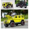 1/24 BENZ G500 4x4 Tyre Alloy Car Model Diecasts Metal Toy Off-road Vehicles Car Model High Simulation Sound and Light Kids Gifts