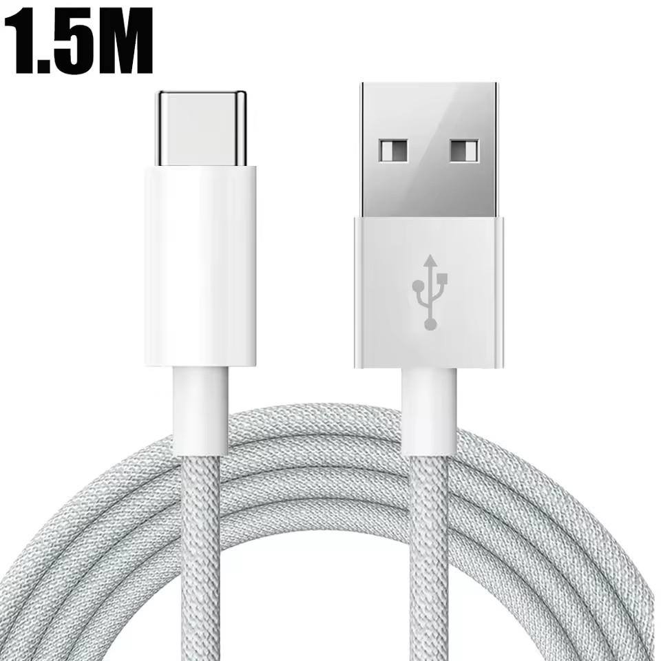 60W PD USB to USB-C Fast Charging Cable For 16 Pro Max 15 Plus Type C Quick Charger For Samsung Cable