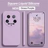 For For Xiaomi 14 Ultra Liquid Silicone Phone Case For Xiaomi Mi 14 Mi14 Ultra Mi14Ultra Cases Shockproof Protective Cover