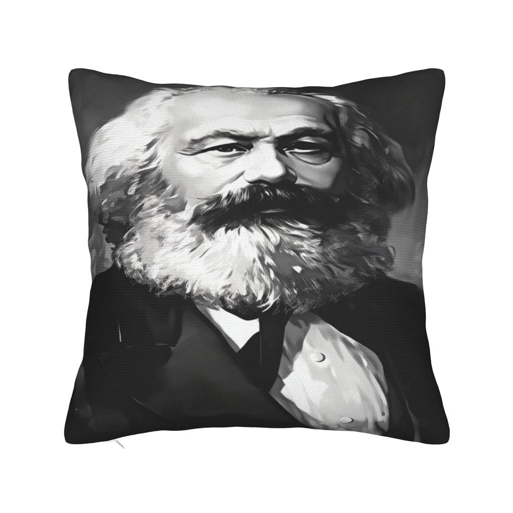 Pillow Cover Karl Marx Engels And Lenin Fashion Pillow Case For Office Car Home Decor Pillowcases