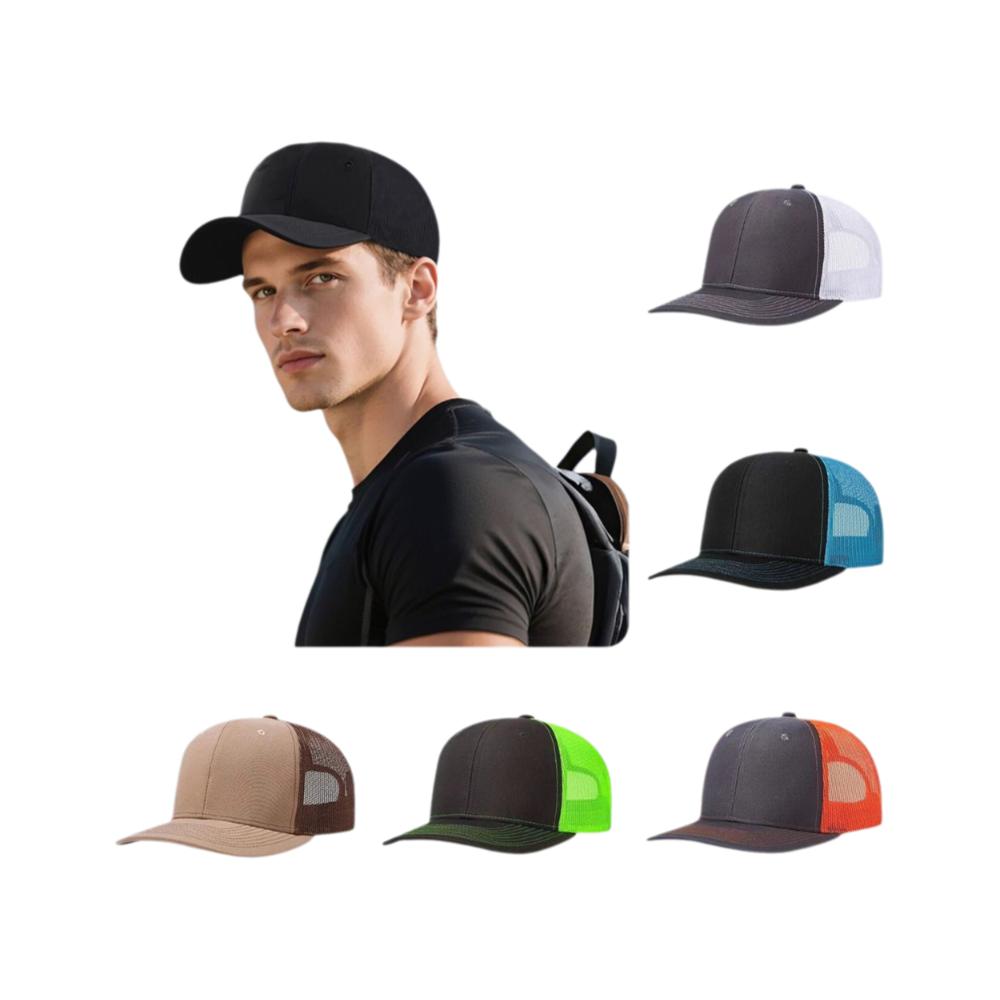 Casual Mesh Summer Baseball Cap Hip Hop Uv Protection Sports Visor Breathable Adjustable Snapback Hats Outdoor