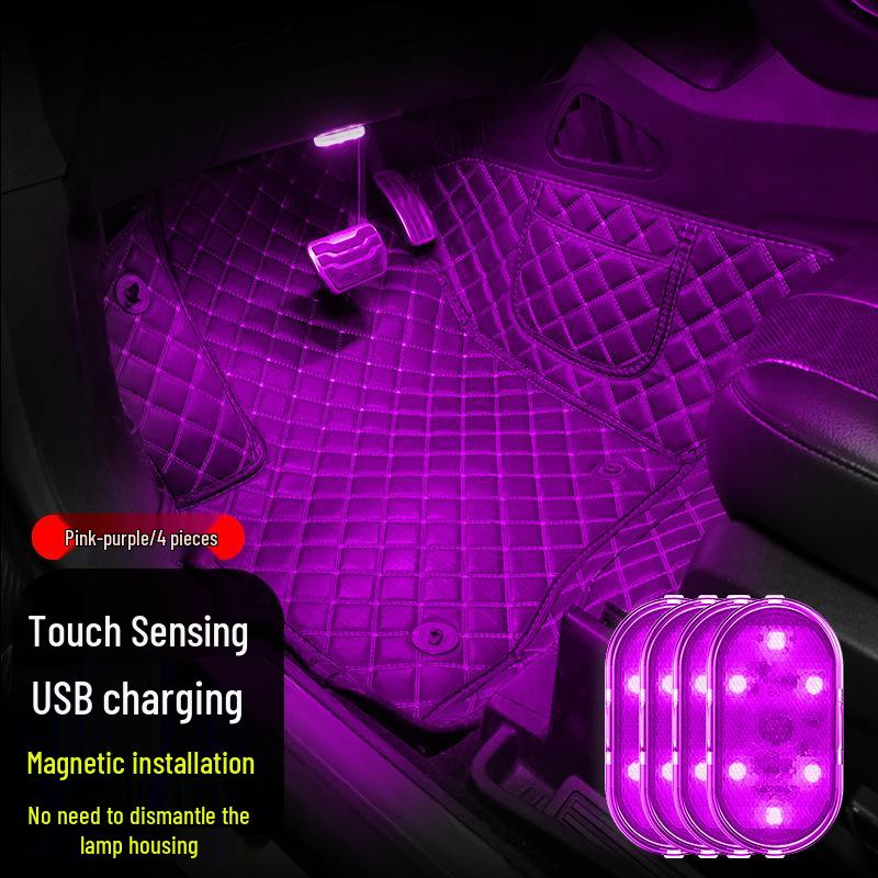 Wireless Magnetic Car Interior Ambient Footwell Lights