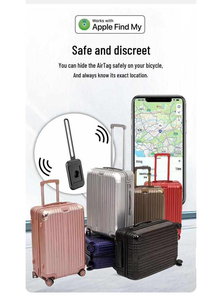 Smart GPS Pet & Personal Locator: AirTag Anti-Lost Tracker for Kids, Elderly & Luggage