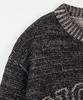 NODU Logo Ring Round Knit [Black]