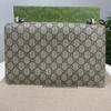 [Pre-Owned] Dionysus Tiger Head Buckle Logo Canvas Crossbody Shoulder Bag Small - Very Good #11VP42N