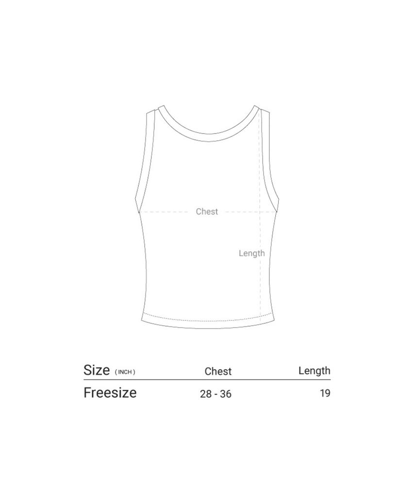 Keullaessikeulleob Take It Slow Sleeveless Top