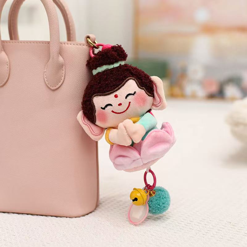12/15cm Nieuwe Lotus Kleine Boeddha Pop Gevuld Pluche Speelgoed Cartoon Anime Schattig Kussen Kussen Kussen Kinderverjaardagscadeau Leuke Pop