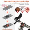 Uchwyt na telefon na mostek roweru górskiego Rower MTB Stojak montowany na mostku Nawigator Moto Kolarstwo outdoorowe Smartfon dla Xiaomi iPhone