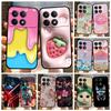 For Xiaomi Poco X6 Pro Case Fashion Painting Soft Silicone Back Cover For Xiaomi PocoX6 Pro Funda Poco X6Pro Bumper Cartoon Capa