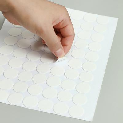 Transparent Circular Double-sided Adhesive Nano Traceless Adhesive Die-cut Acrylic Double-sided Adhesive Removable Back Glue