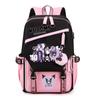 3-teiliges Schulrucksack-Set für Schüler Große Kapazität Oxford-Stoff Schultasche mit Schultergurt und Federmäppchen