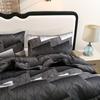 3pcs Polyester Printed Floral Soft Skin-Friendly Quilt Cover Three-Piece Set (One Quilt Cover Plus Two Pillowcases) Suitable
