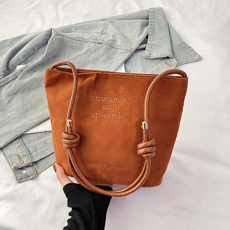 Stilvolle und geräumige Beuteltasche, Schultertasche, Unterarmtasche für den täglichen Gebrauch, mehrfarbige Retro-Umhängetasche für Damen