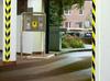 Tesa Premium Self-Adhesive Warning Tape Yellow - Black 66M X 50Mm