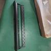 Pass Through Patch Panel 24 Ports Cat6 RJ45 19" Rack Mount Punch Down Keystone