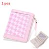 Simple Thousand Bird Pattern Women Casual Square Short Wallet For Daily Use