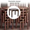 Stool Chair Bamboo Cute Lovely Fashionable Innovative Child Step Stool for Home Yard Garden