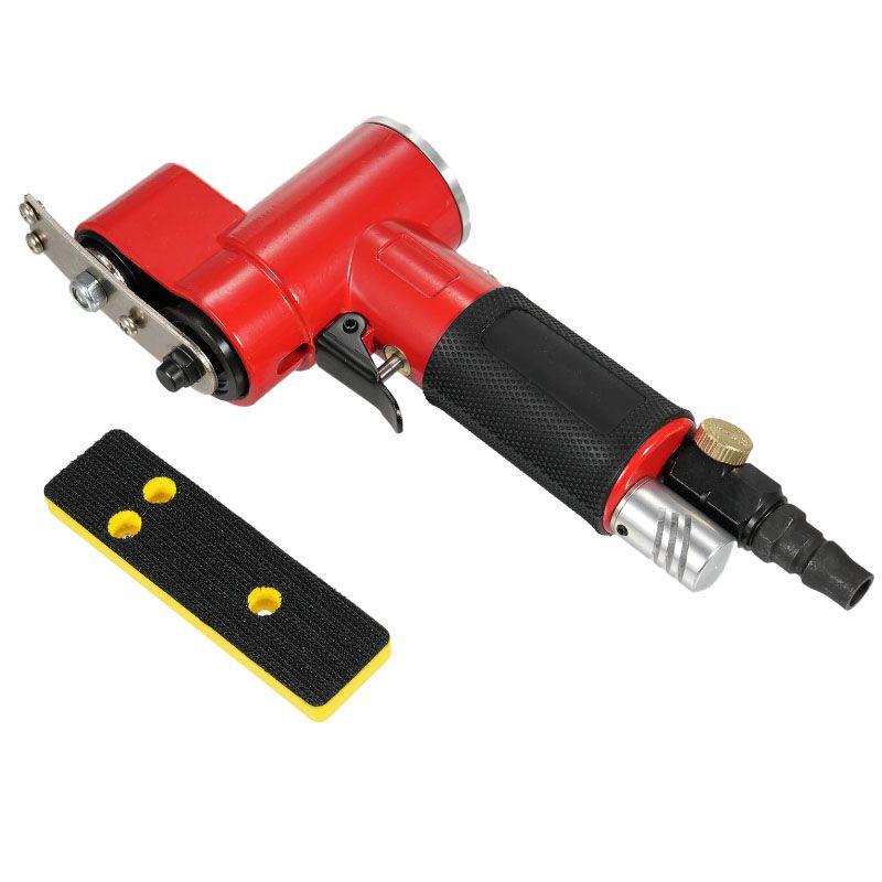 Multi-Functional Pneumatic Handheld Sanding Machine - Compact Rectangular Industrial Polisher for Narrow Spaces