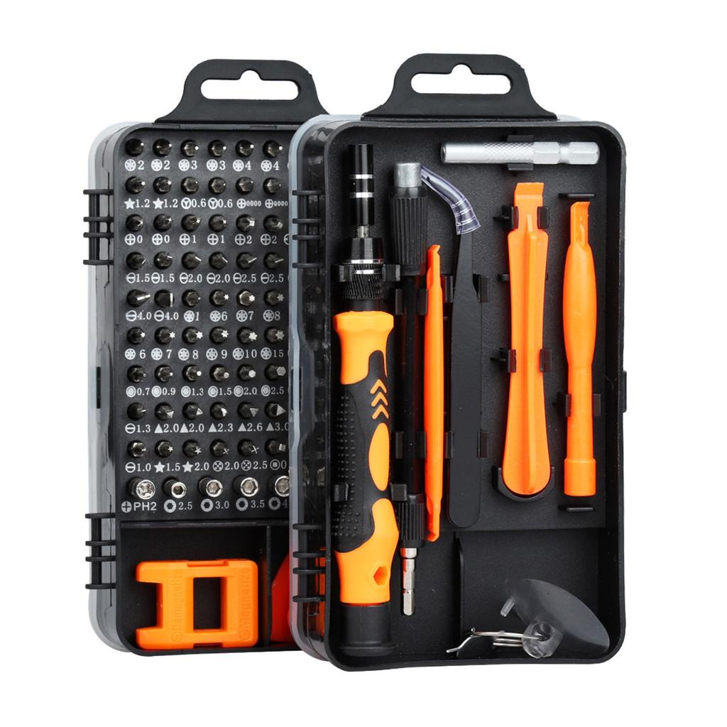 Carbon Steel Screwdriver Set Multipurpose Electronic Disassembly and Repair Tools for Watch Mobile Phone Red