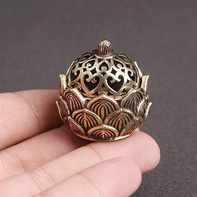 1pc Suporte de Incenso de Lótus, Pequeno Queimador de Cone de Incenso, Mini Estilo Asiático Flor de Lótus Zen Decoração Presente