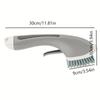 Upgraded Liquid-Filled Cleaning Brush Press with Soap Dispenser ,Non Stick Cookware Safe, Stainless Steel Bristles,
