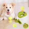 Automatic Tennis Ball Treat Dispenser Dog Toy - Interactive Indoor Boredom Relief
