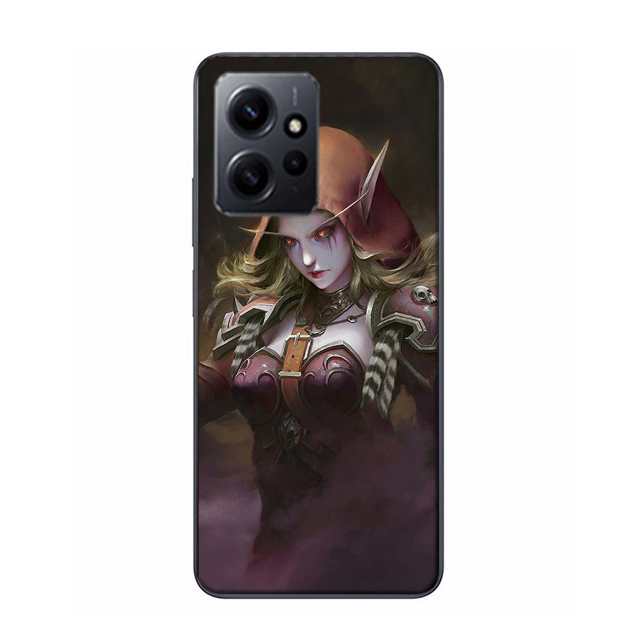 W-World Of W-Warcraft Elf Phone Case For Redmi Note 14 15 Pro 5G 13 12 Pro Plus 11 11T 11E 11S 10 Pro 10S 9 9S Cover Cell Clear