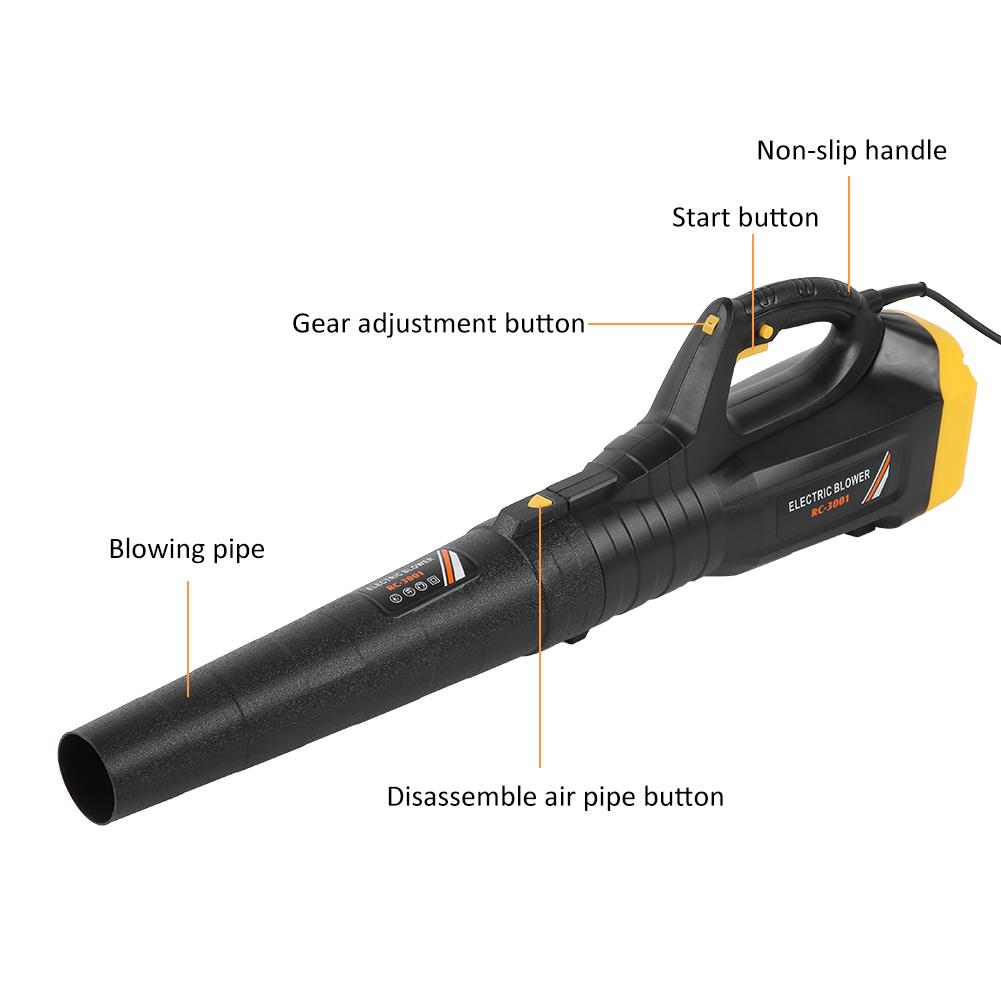 Greenhouse Electric Leaf Blower Garden Blowing Machine Gardening Tool Accessories