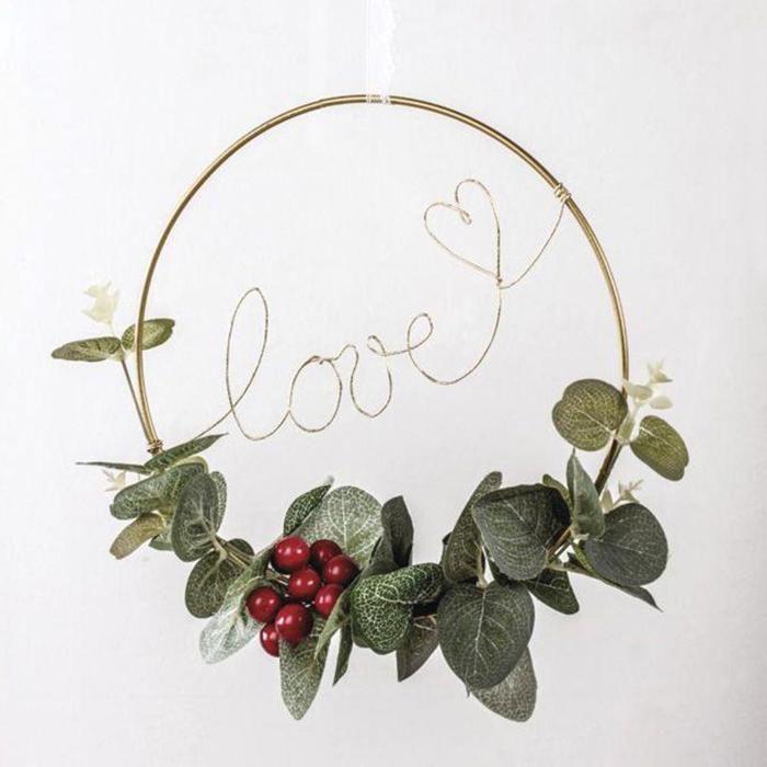 Anneau en métal doré - NO NAME - 20 cm - Jaune - Classique - Intemporel