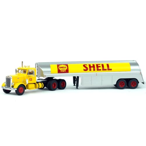 

Brekina 1/87 HO Scale Peterbilt 281 1955 Shell Tank Truck