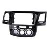 Car Stereo Radio Fascia 9 Inch Black Protective Prevent Scratch Navigation Panel Frame for Hilux 201