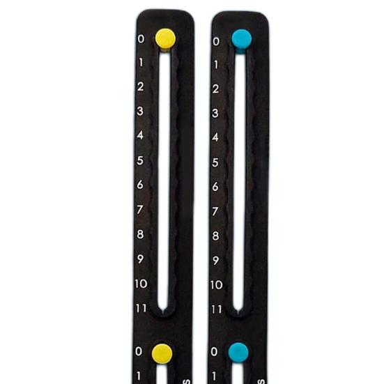 2 Pcs Pickleball Scorekeeper for Rackets Paddles Mini Tennis Racket Scorekeeper Small Score Board Counter for Point Tracker Recording
