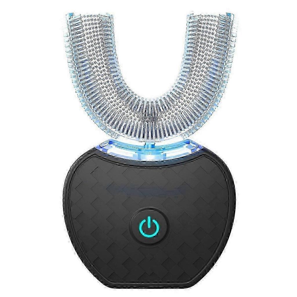Electric Car Toothbrush,automatic Toothbrush,u-shape Sonic Toothbrush Teeth Whitening Kit With Replacement Brush Head