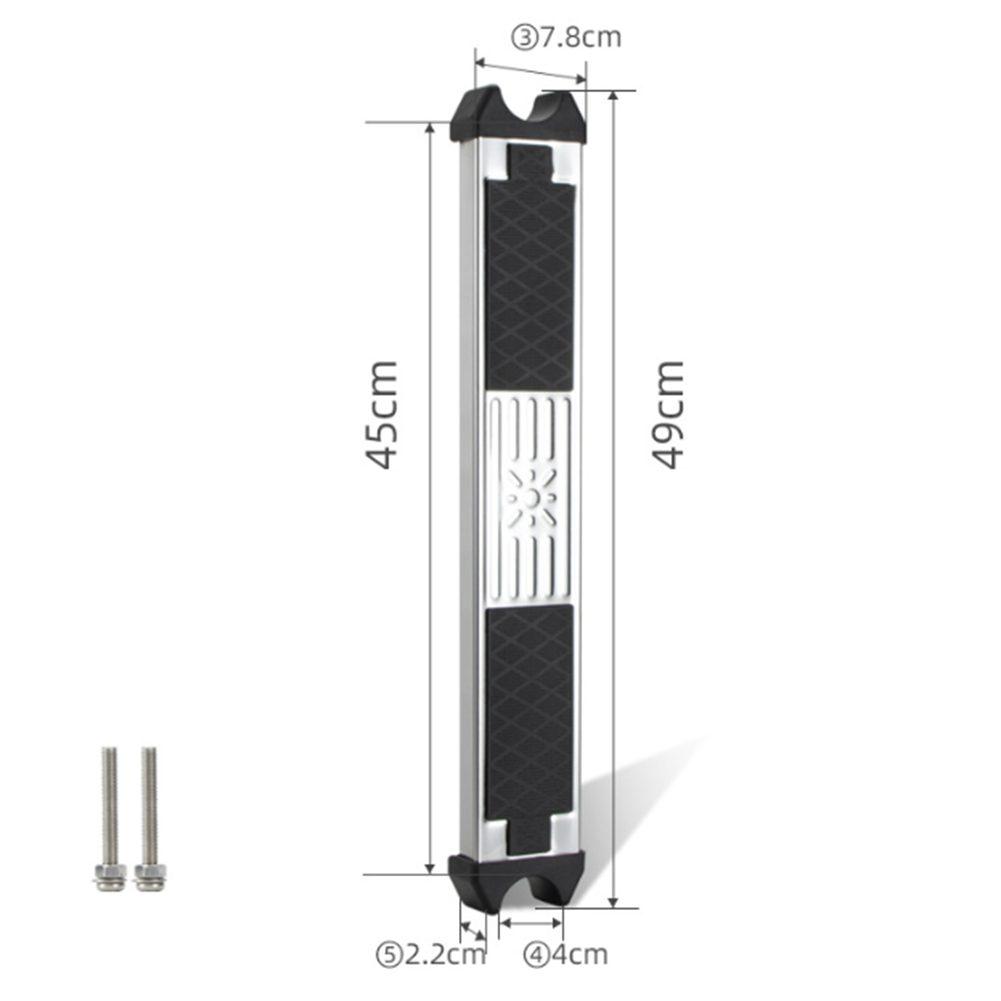 1 set Pedale Gradino Sostituzione per Scala Piscina Acciaio Inossidabile 304 Gradini Scala Piscina Con Tappetini Gomma Antiscivolo Per Piscine Fuori Terra