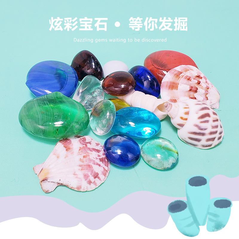 Archaeological Gem Digging Toy Dinosaur Fossil Skeleton Planet Blind Box Children's Handmade DIY Toy Stall Wholesale