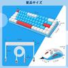 ZIYOU LANG T8 Conjunto de teclado e mouse mecânico Blue Axis com fio Teclado e mouse para jogos com luz de fundo RGB Tenkeyless Todas as teclas TKL Trabalho em casa Mini 73