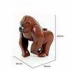 MOC Animal Scene Building Blocks Zoo Elephants Giraffes Chimpanzee Camels Goats Camel Parrots Pigeon Accessories Bricks Toys N09