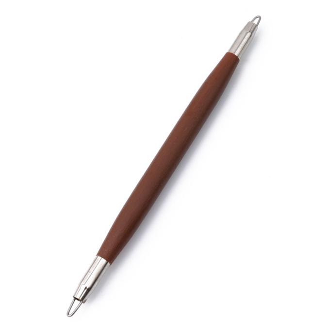 Pottery Clay Carving Tool Set 10PCS Stainless Steel Sculpture Tools with Wooden Handles for Ceramic Modeling Polymer Clay Craft