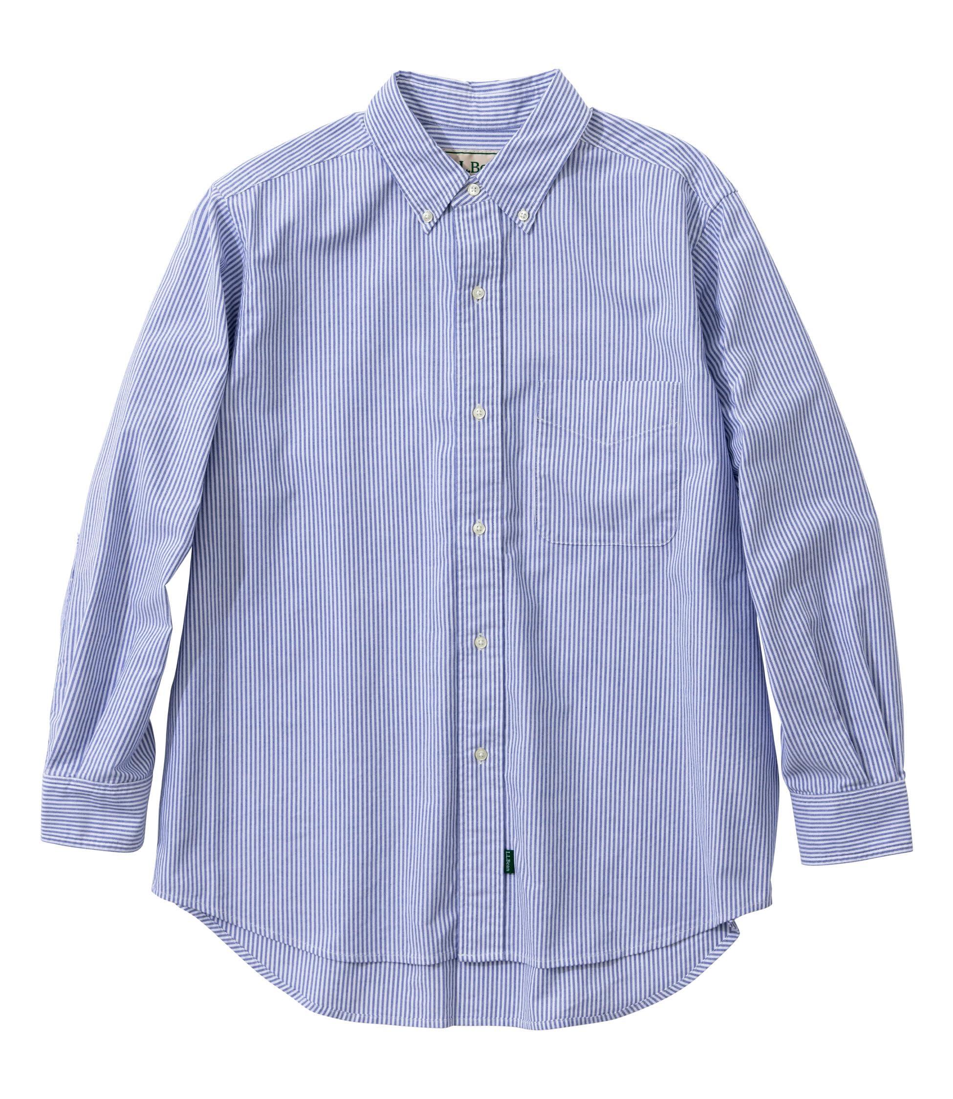 

Orono Long Sleeve Shirt M Blue CJ86526004 [LL Bean] Navy/White