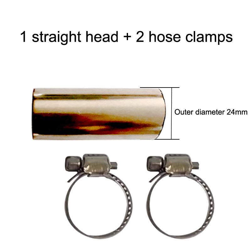 Air Parking Heater Exhaust Pipe 60-300cm Stainless Steel Hose With Clamp