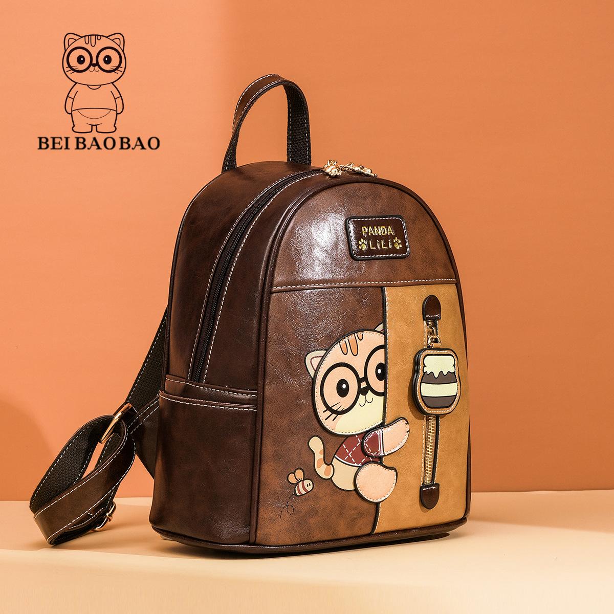 New Cute Backpack Women s Large Capacity Student Backpack Fashion Shoulder Bag Women s Bag