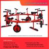 Children's Double Pedal Tricycle with Basket for Outdoor Play