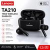 Lenovo TA210 Bluetooth Wireless Headphones Built In Microphone Charging Port Noise Isolating Comfortable Over Ear Headset New