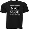 Mens Funny Chemistry T Shirt This Base Is Under A Salt Assault Pun Joke Science Black