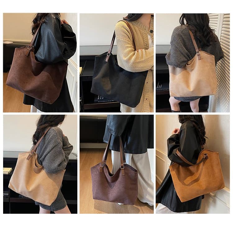 Nowa damska torba shopperka o dużej pojemności, torba na ramię